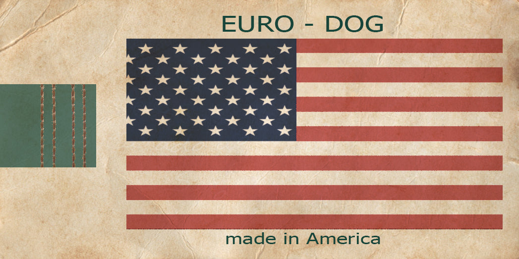 Euro Dog Soft Leather Dog Leash Sport Style Made in USA Affordable Luxury