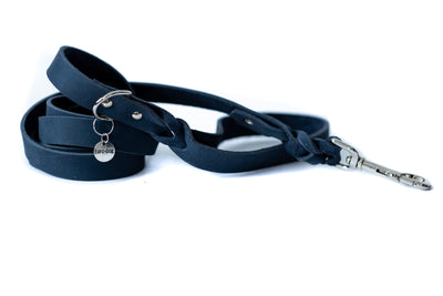 Euro Dog Soft Leather Braided Dog Leash Elegant Style Made in USA Affordable Luxury