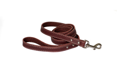Euro Dog Soft Leather Dog Leash Made in USA Affordable Luxury