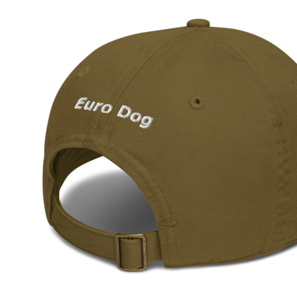 Euro Dog Matching Color to Dog Collar Organic dad hat